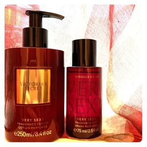 Very Sexy VS Fragrance spray and lotion